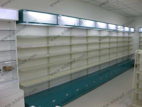 pharmacy shelving systems